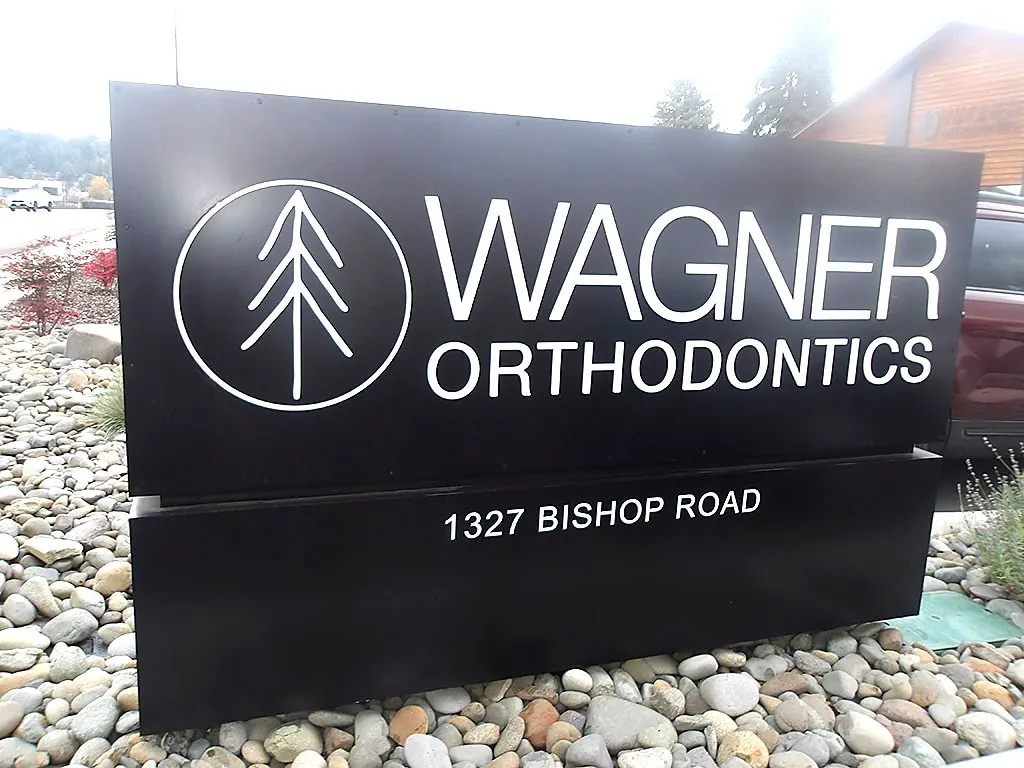 Wagner corporate exterior identification sign by ESCO Pacific