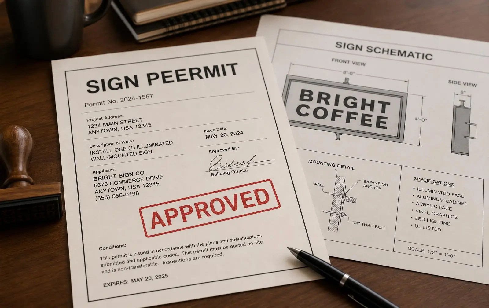 Comparing permit review processes across two counties