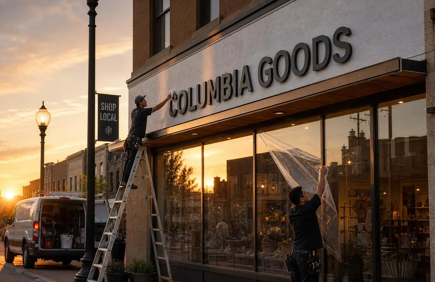 The look also matters — Sign Installation Services